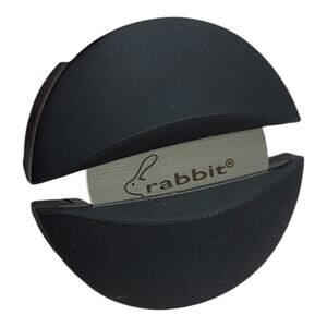 Rabbit Wine Bottle Foil Cutter Black Matte 4-Wheel Blade Barware Accessory